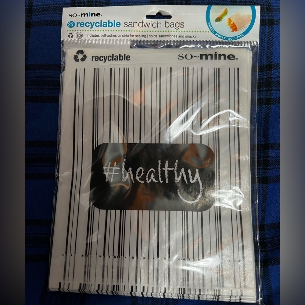 NWT-25 Reusables Sandwich Bags